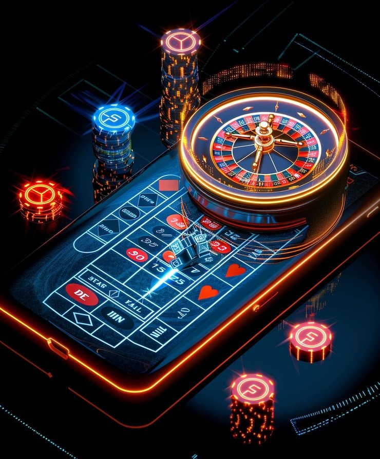 Betting interface displays your hand, the dealer's visible card, and action buttons Free Bet Blackjack betting interface showing card hands